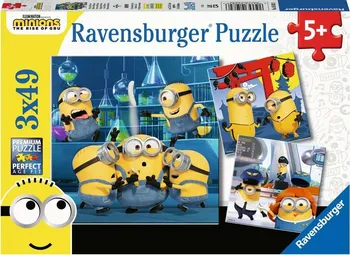 puzzle Ravensburger Mimoni 2: Padouch přichází 3x 49 dílků