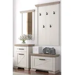 Předsíňová stěna Belluno bříza bílá/dub…