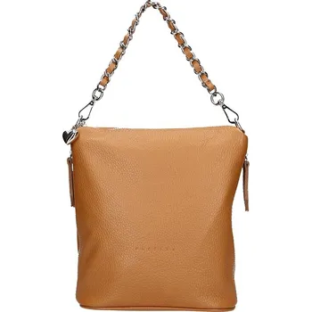 Kabelka Dámská kožená kabelka Facebag Marta - světle hnědá