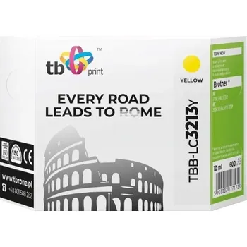 Ink. kazeta TB kompat. s Brother TBB-LC3213Y YE