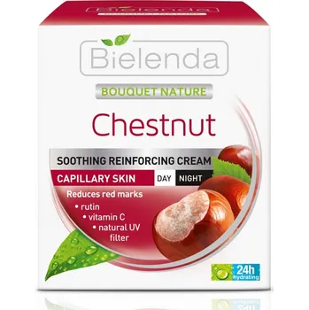 Pleťový krém Bielenda Chestnut posilující krém na popraskané žilky 50 ml