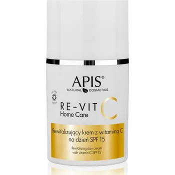 Pleťová kosmetika Apis Natural Cosmetics Re-Vit C Home Care lehký hydratační krém SPF 15 50 ml