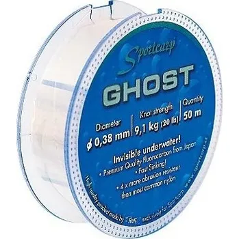 Rybářský vlasec Vlasec Fluorocarbon Sportcarp Ghost 50m 0,50mm/30lb