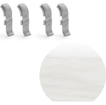 soklová lišta NOVÁK Spojka k soklové liště PVC Ballarat 56x23 4ks NGTFH4