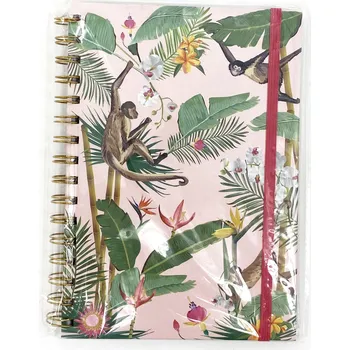 H&L Spirálový sešit ForGirl A5, barevné opice