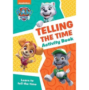 Cizojazyčná kniha PAW Patrol Telling The Time Activity Book - Collins Preschool