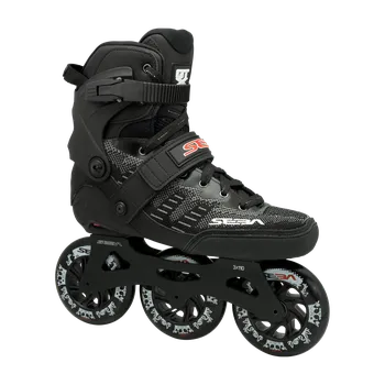 Kolečkové brusle SEBA GT 310 černá Velikost Bruslí: 45, Jednobarevné: Černá