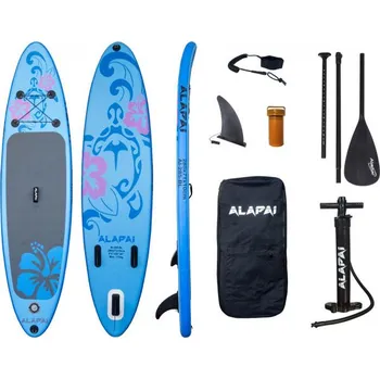Paddleboard Alapai Turtle 285 modrý/šedý/růžový