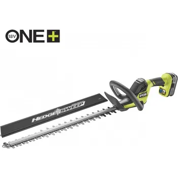Nůžky na živý plot RYOBI RY18HT55A 18V Akumulátorový plotostřih, délka lišty 55cm (1x 4.0Ah) 5133005499