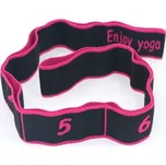 TECH DANCE,Posilovací guma na jogu TH137, černá