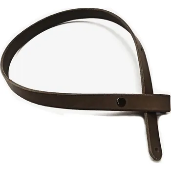 MMboutique Kožené ucho 80 cm tabák