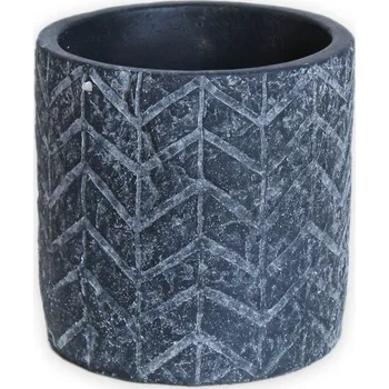 Obal na květináč Obal beton pr.12V12cm šedá (543339)
