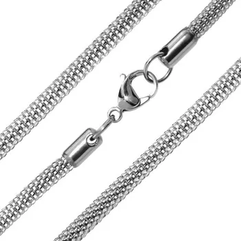Řetízek Ocelový pletený řetízek 4mm RRCN0134