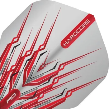 Příslušenství pro šipky Red Dragon Letky Hardcore Mohawk - Red RF6686