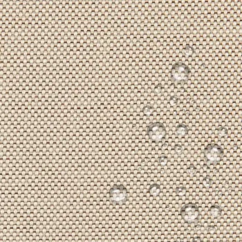 Nepromokavá látka imitace lnu-21, Cappuccino