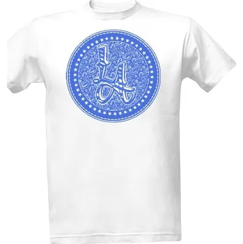 Tričko s potiskem Los Angeles Crips Hip Hop Rap Gang Gangsta pánské