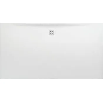 Sprchová vanička Laufen Pro - vanička obdélníková 180x100 s odtokem na delší straně, Marbond černá H2119560800001