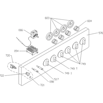 Příslušenství pro sporák Gorenje knoflík termostatu sporák
