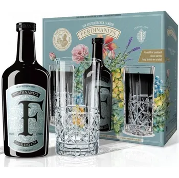 Gin Ferdinand´s 0,5l 44% +2skla