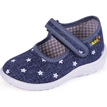 Dívčí bačkory NAZO PPHU Domácí obuv, papučky-přezůvky 009FC Velikost: 18