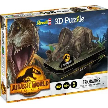 3D puzzle Revell 00242 3D Puzzle Jurassic World - Triceratops