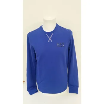 Pánská mikina Emporio Armani EA7 mikina Train Core ID T-Top RN Coft modrá: Pánské S
