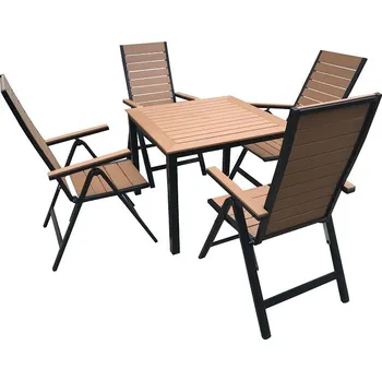Zahradní sestava Zahradní sestava Lounge set 5 teak