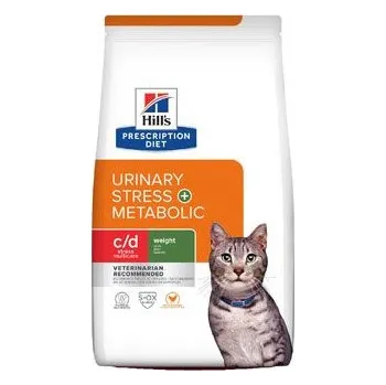 Krmivo pro kočku Hill's Fel. PD C/D Urinary Stress+Metabolic 8kg