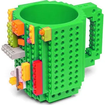 Berge LEGO kreativní hrnek 350 ml, zelený