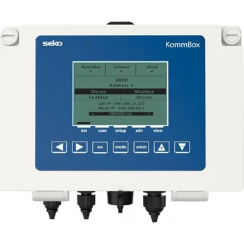 Zařízení na úpravu vody KOMMBOX - modul pro vzdálené ovládání stanic VA DOS PROF/EXACT vp-92DATAWEB