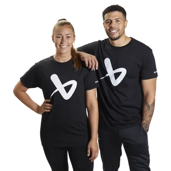 Pánské tričko Bauer Triko Core SS Crew BLK Sr