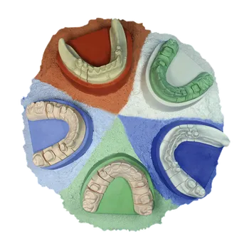 ERNST HINRICHS Dental Sockelgips FL Varianta: sytě modrá, kbelík 5 kg