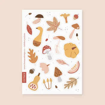 samolepka Samolepky podzim