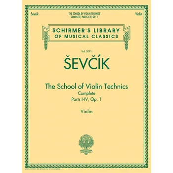 The School of Violin Technics Complete, Op. 1 - pro housle 1052147