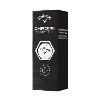 Golfový míček Callaway balls Chrome Soft X 22 - 4-vrstvé 3ks