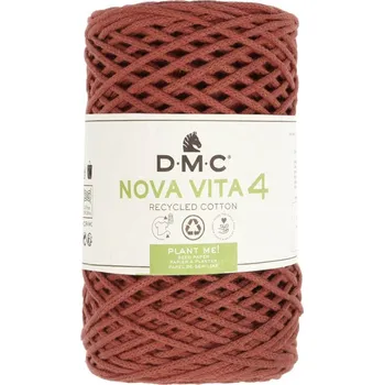 Příze DMC šňůry Nova Vita4- 2mm paprika