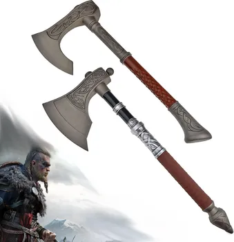 Replika zbraně Chladné zbraně Assassin's Creed Valhalla vikingské sekery Eivor's Axes 60 cm