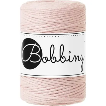 Příze Bobbiny bavlněná šňůra na macramé BABY pastel pink