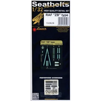 Plastikový model HGW 1/32 Seatbelts RAF 'ZB' type (laser)