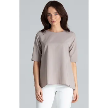 Dámská halenka Dámská béžová halenka L002 Velikost: S