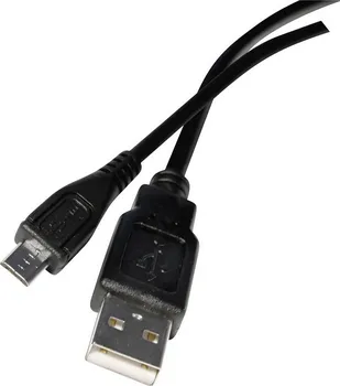 Datový kabel EMOS SD7402 USB A/microB 2 m černý
