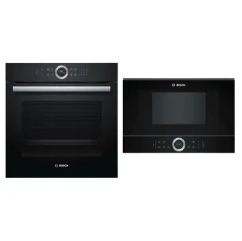 Set domácích spotřebičů BOSCH HBG635BB1 + BFL634GB1