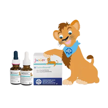 Humanchemie Tiefenfluorid Junior Varianta: Deep fluorid junior, 2 x 20 ml
