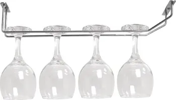 Olympia držák na sklenice na víno chromovaný 405 mm