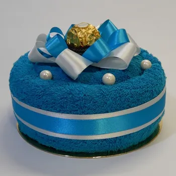 umělá květina Ateliér Confetti Dort z ručníku - Oto