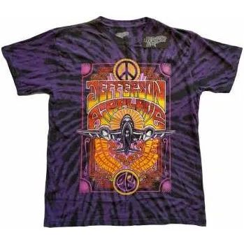 Pánské oblečení Merch Jefferson Airplane: Tričko Live In San Francisco, Ca L