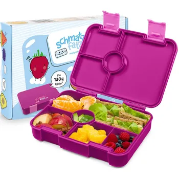 Klarstein Schmatzfatz by Lite box na svačinu 20,8 x 4,5 x 15 cm, fialový