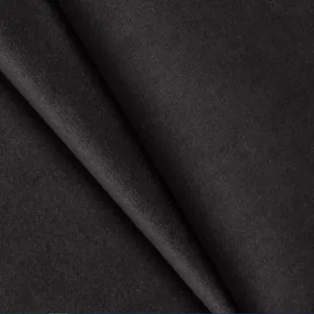 Velurová potahová látka, Velluto, Grafitová