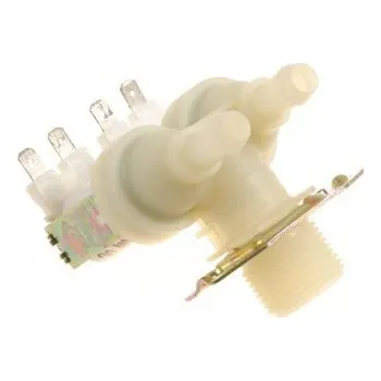 Elektroventil 2- cestný, 90°, rohový, průměr vývodu 12mm