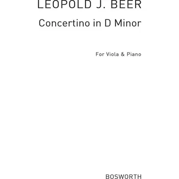 Concertino in D minor Op. 81 - for Viola and Piano - viola a klavr 736700